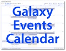 Galaxy Events Calendar