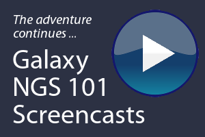 Galaxy NGS 101 Videos